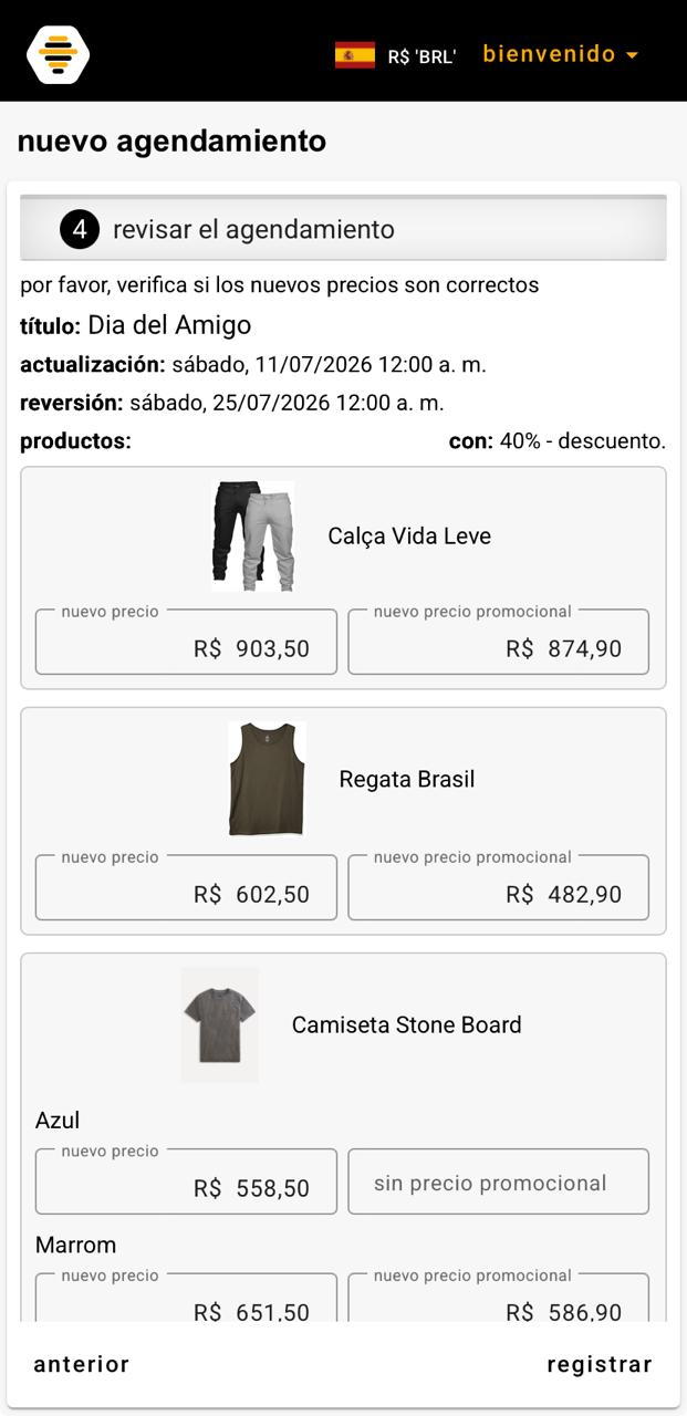 Paso 4 de agendabee — revisión completa del agendamiento antes de confirmar